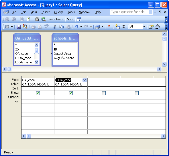 Creating gazetter files based on NeSS look-ups in Access