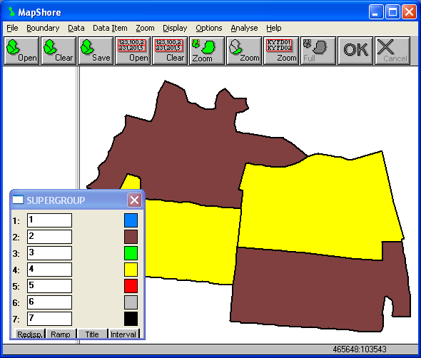 OAC map by MapShore